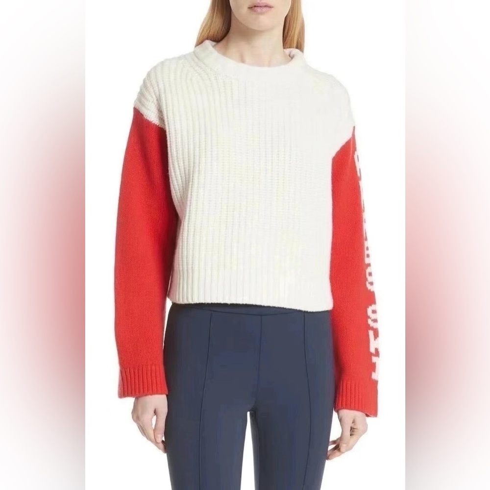 NWT Tory Burch Merino Aprés Ski Sweater - Picture 3 of 7